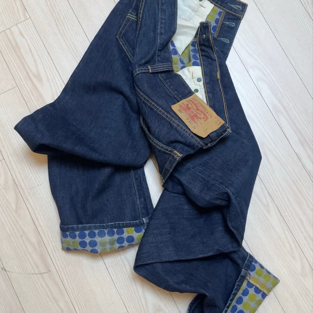 Levi’s 501 08501 Dot Lining Denim Pants