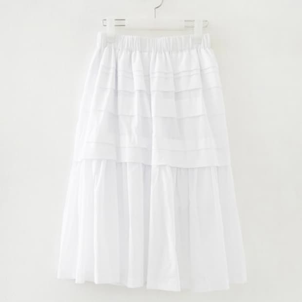 에프터먼데이 미들 레이어 스커트 middle layer skirt 