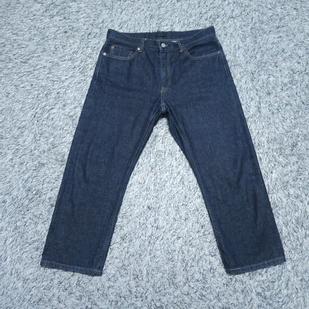 유니클로진스) 32 남자 일자청바지 / 왕눈이샵