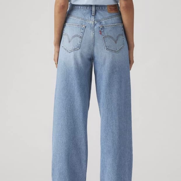 High Waisted Straight Jeans