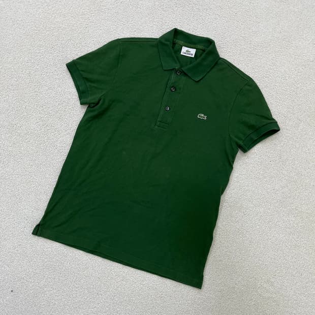 3 라코스테 반팔 카라 티셔츠 0325M