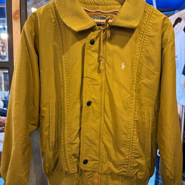 폴로 랄프로렌 화이트포니 머스터드 그린 블루종 