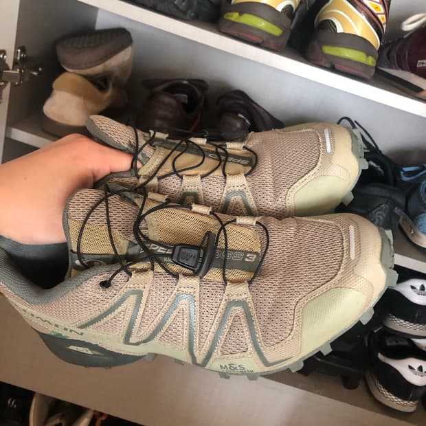 살로몬 스피드크로스 3 마인드풀 그레이 그린