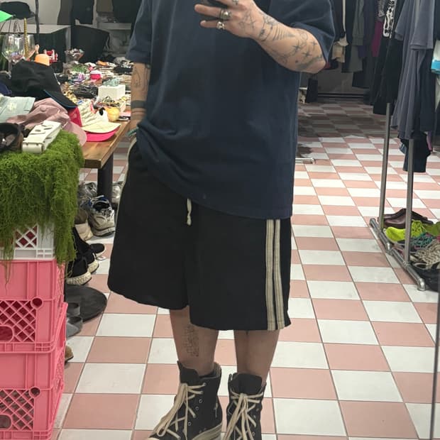 TTF✳️릭오웬스 오버핏 반팔