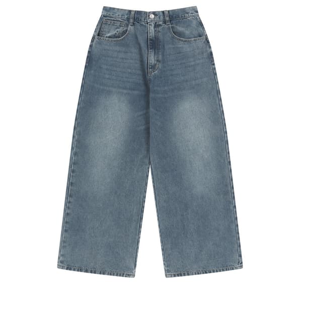 코이세이오  W stitch denim pants