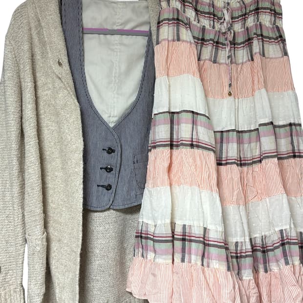 빈티지 하구미 코디 세트 유토 빈티지