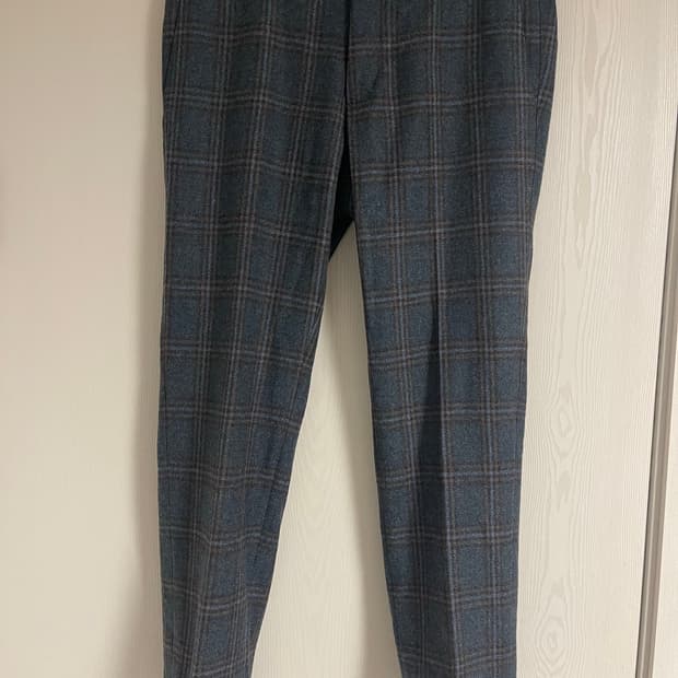 PT01(피티제로우노)Anvers super 120's울100체크팬츠50