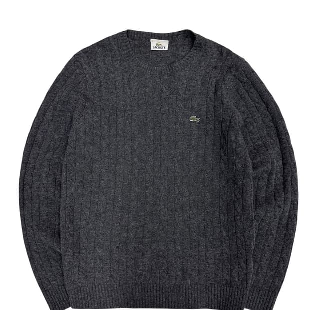 라코스테 울 니트 그레이 (3) 