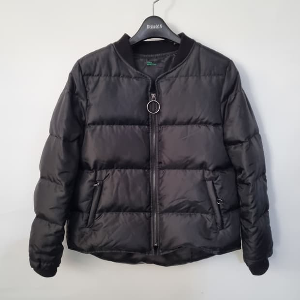 베네통 덕다운 패딩자켓 85