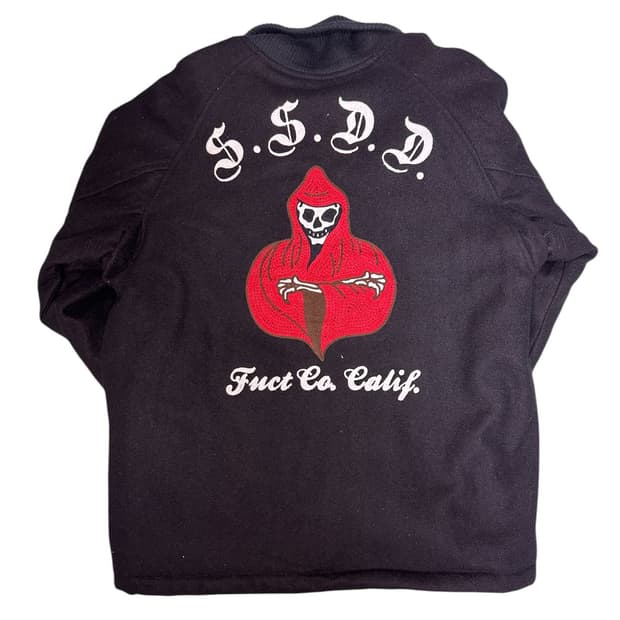퍽트 FUCT SSDD 울 스타디움 자켓 S
