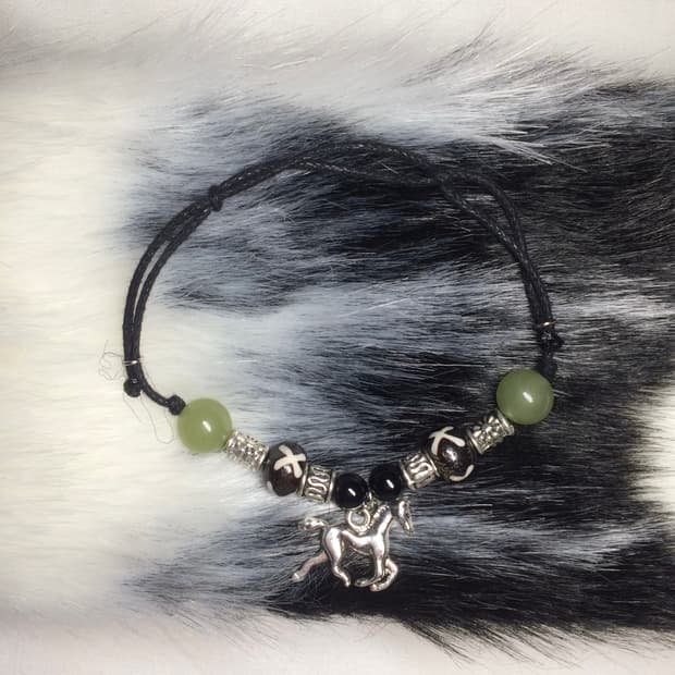 [04] 핸드메이드 말 팔찌