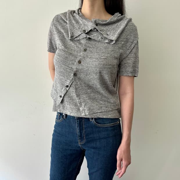 트리콧꼼데가르송 commedes garcons 디테일 반팔