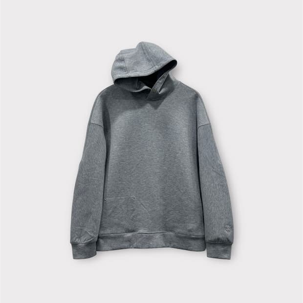 알레그리 럭스웜 후드티 남성 M 그레이