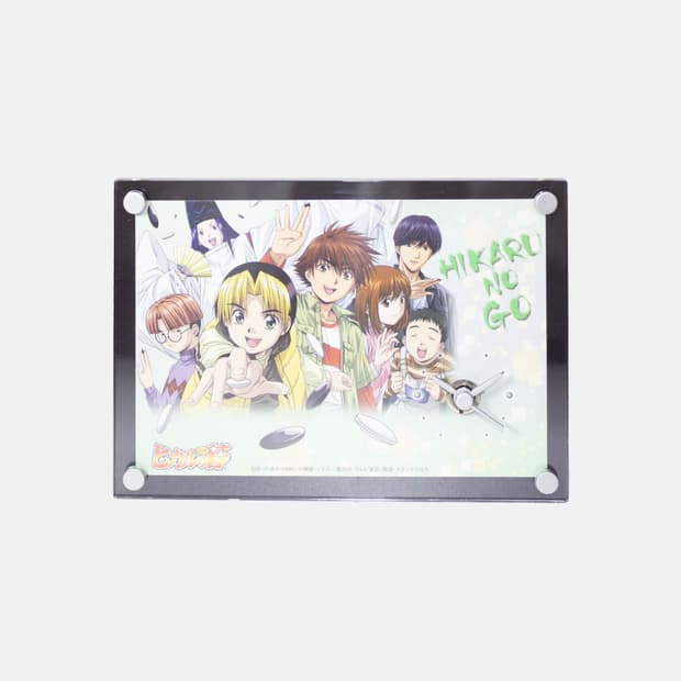 히카루의 바둑 고스트 바둑왕 고전 탁상시계 가로형