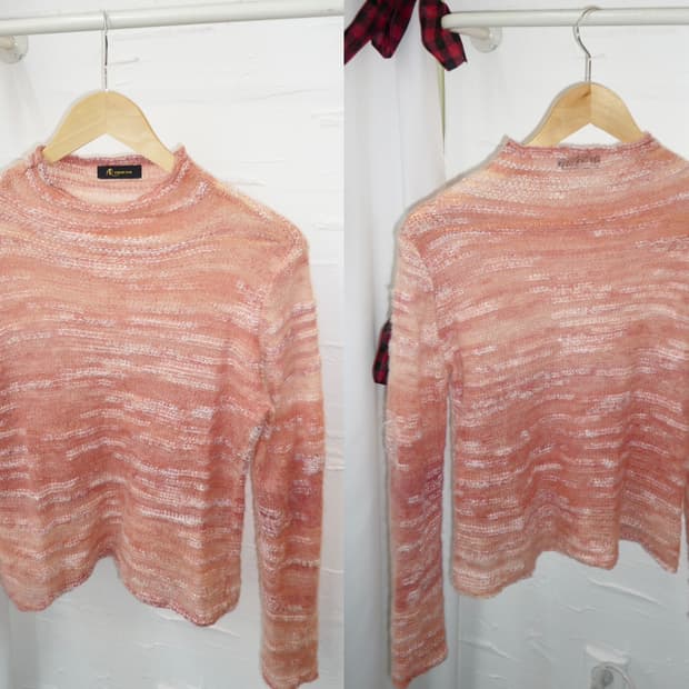 Coral touch knit