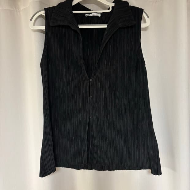 자라 플리츠 블라우스 자라 플리츠 나시 zara 플리츠 블라우스