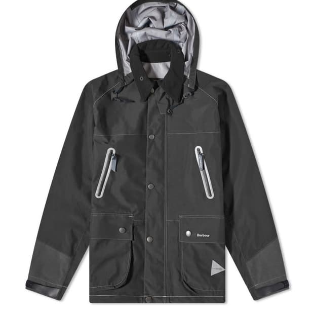 앤드원더 바버 3L 자켓 블랙 L