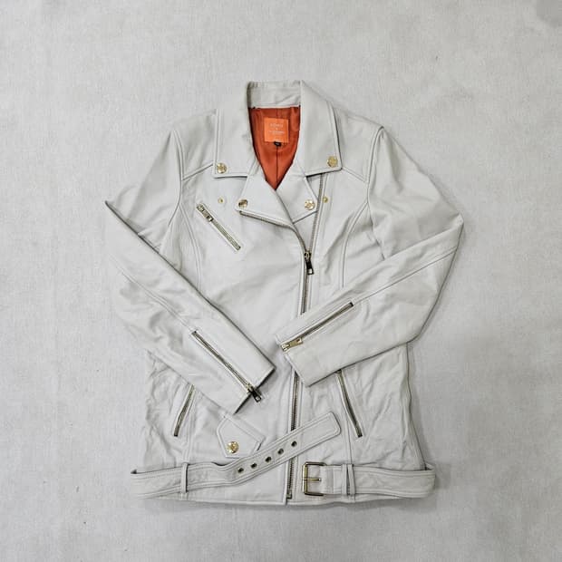 66 로보 여성 양가죽 라이더 자켓 0312Y