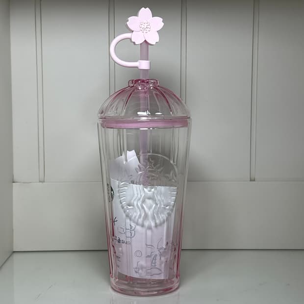 스타벅스 블라썸 시크릿가든 글라스 콜드컵 500ml