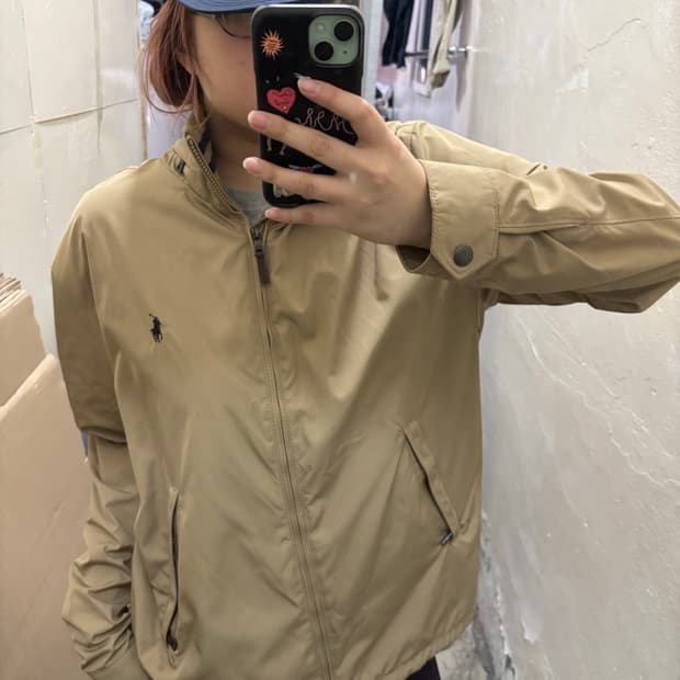 폴로랄프로렌 베이지 자켓