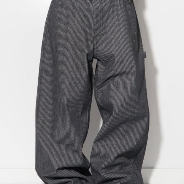 헬름 스트라이프 팬츠