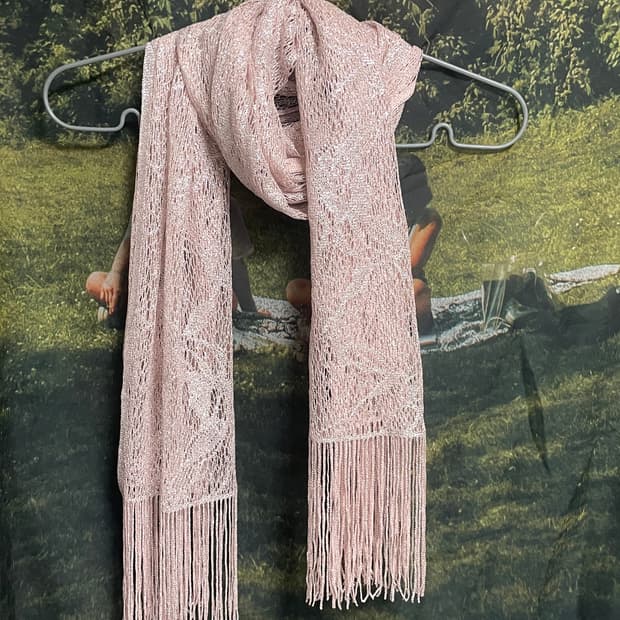 갸루 페어리 핑크 머플러