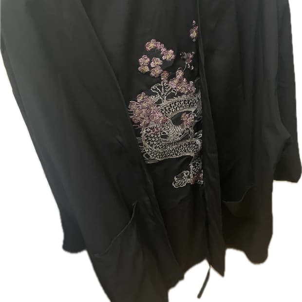 빈티지 y2k 오리엔탈 두루마기 가디건