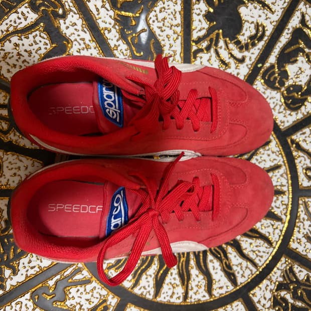 푸마 스피드캣 OG 스파르코 리본 레드 화이트 240