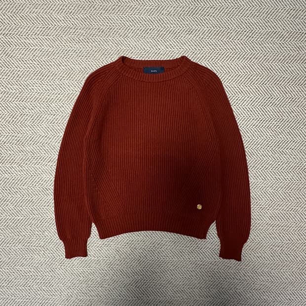 SHIPS japan made wool 100% knit sweater