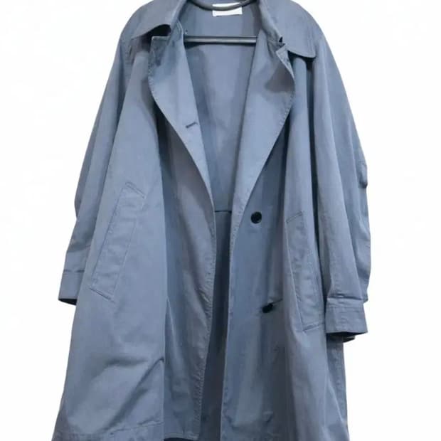 [SYSTEM 시스템] 여성 트렌치 코트 블루그레이 / 한섬 정품

✔ 