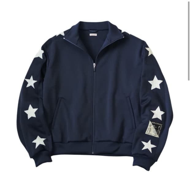 캐피탈 스무스 저지 스턴트맨 & 우먼 트랙 자켓 네이비 4사이즈