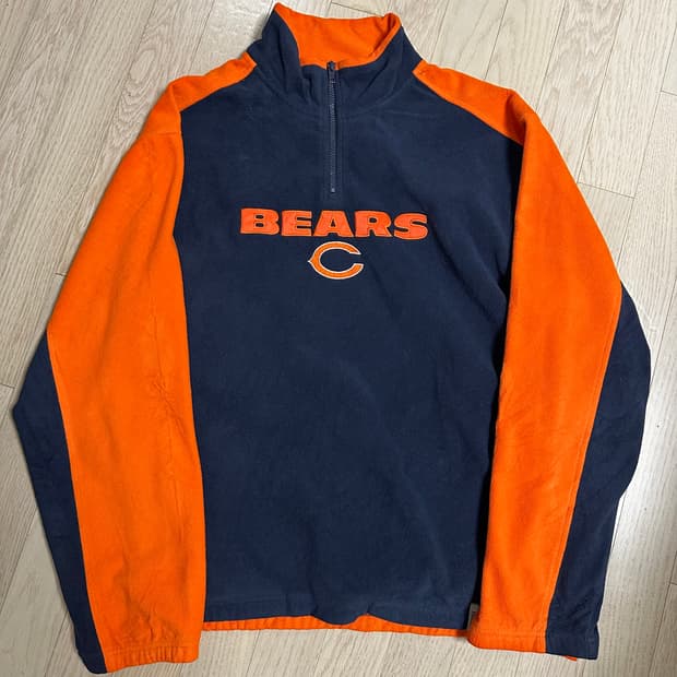 리복 NFL 시카고 베어스 후리스 아노락 플리스