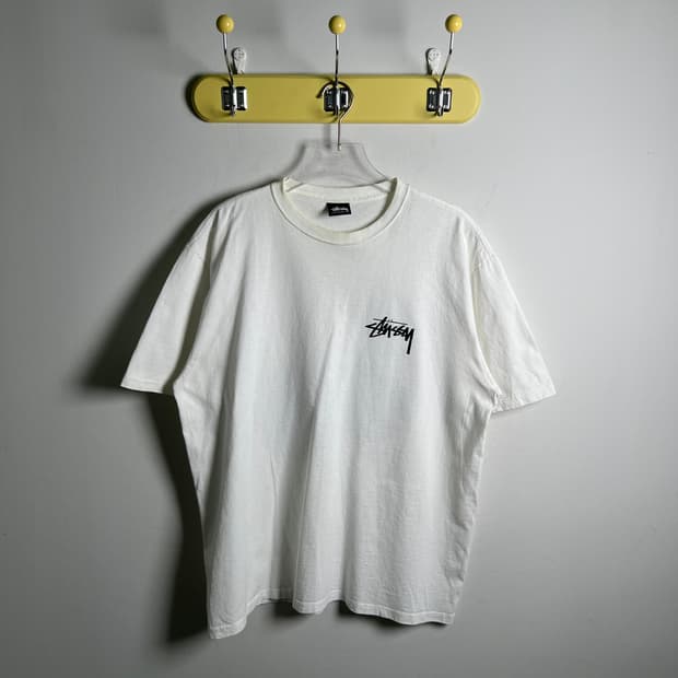 stussy 스투시 체리 8볼 반팔 티셔츠 L