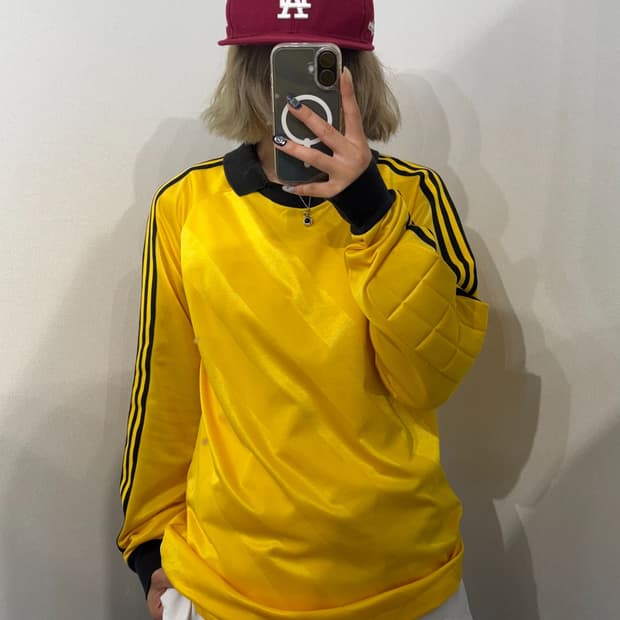 M 1988 인도네시아 아디다스 트레포일 골키퍼 긴팔 저지