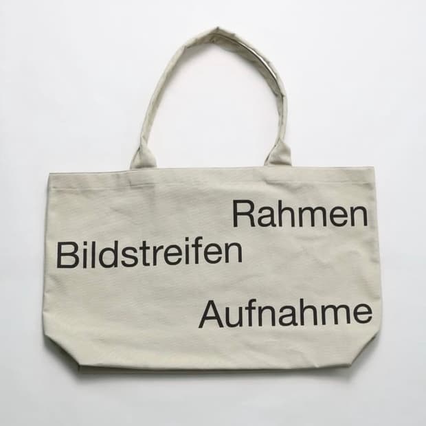 새상품) enorum Film Tote Bag 숄더 에코백 베이지