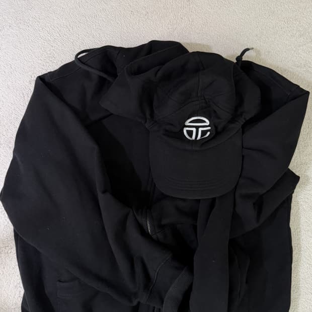 텔파 캡 후드티