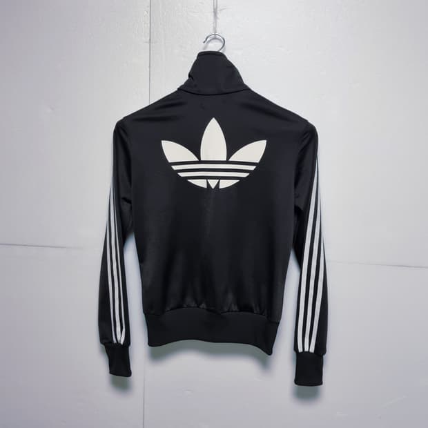 여성 아디다스 OG 파이어버드 검정 불꽃 트랙탑 져지 저지 검흰 블랙