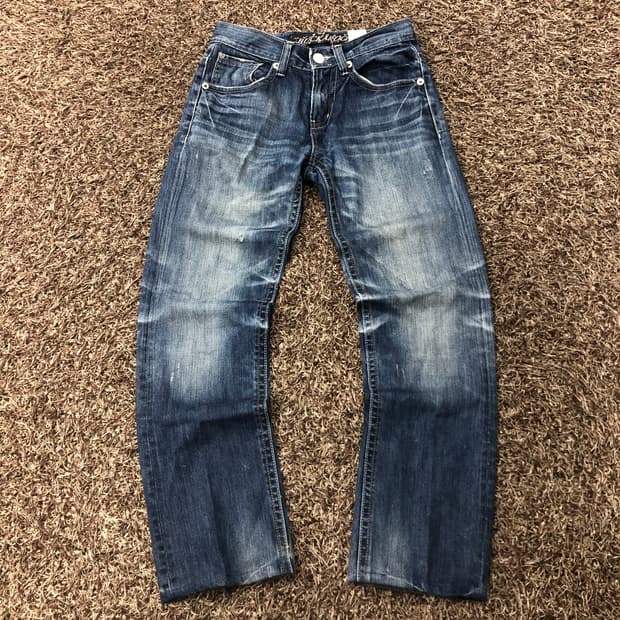 버커루 워싱 디스 데님 팬츠