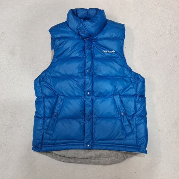 아디다스  양면패딩조끼95