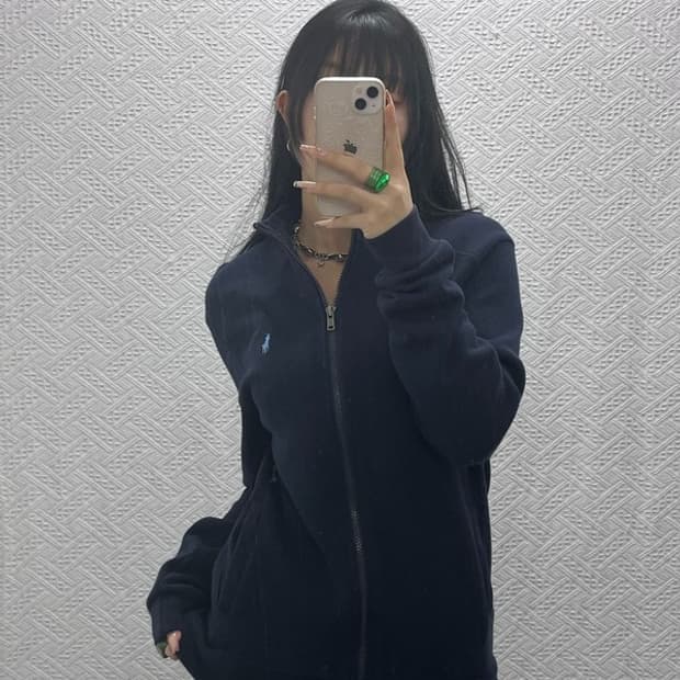 폴로 랄프로렌 모던시크 캐주얼 니트 집업 L C08224