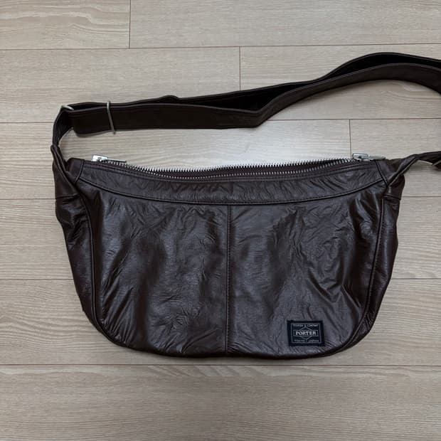 요시다포터 프리스타일 크로스백 브라운 S (707-07186)