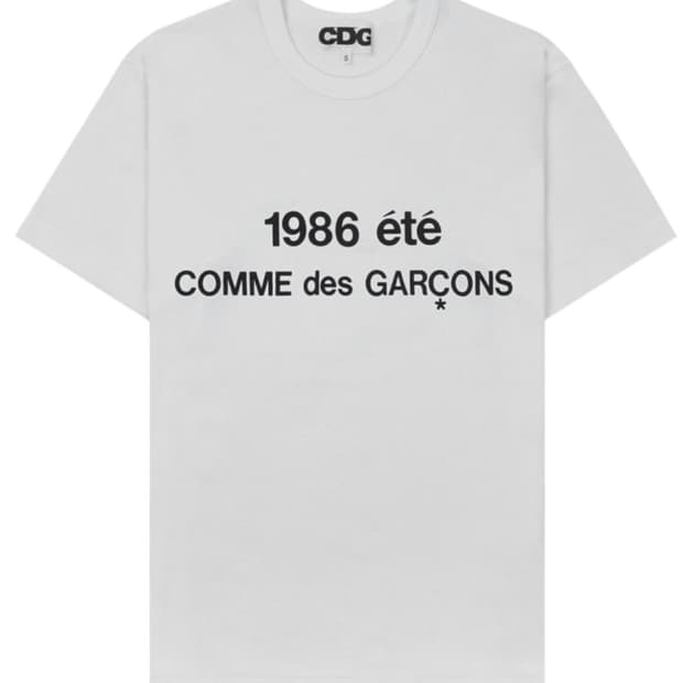 Cdg 1986 꼼데가르송 반팔티