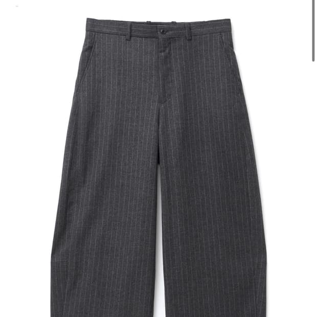 (3) 해칭룸 Wide Curve Trousers Stripe