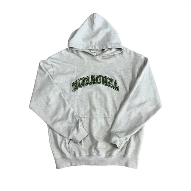 노매뉴얼 후드티 