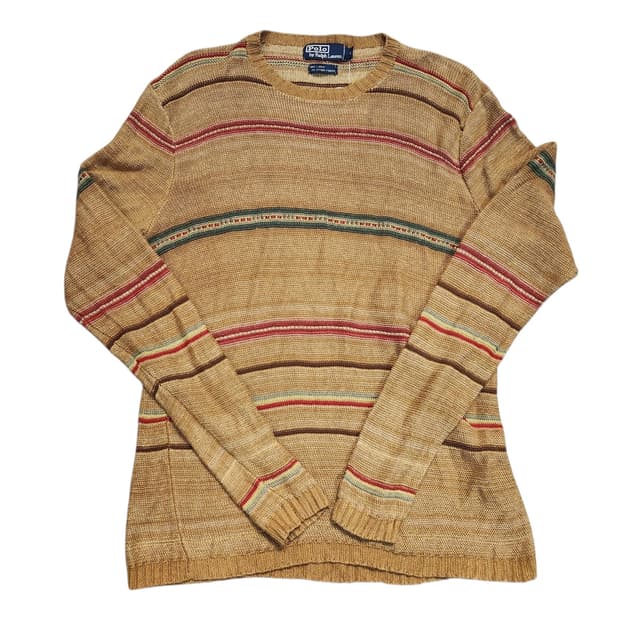 폴로 랄프로렌 린넨 니트 (L)