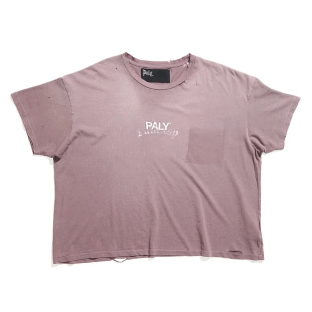 새상품) Paly 팔리할리우드 코어 로고티 L