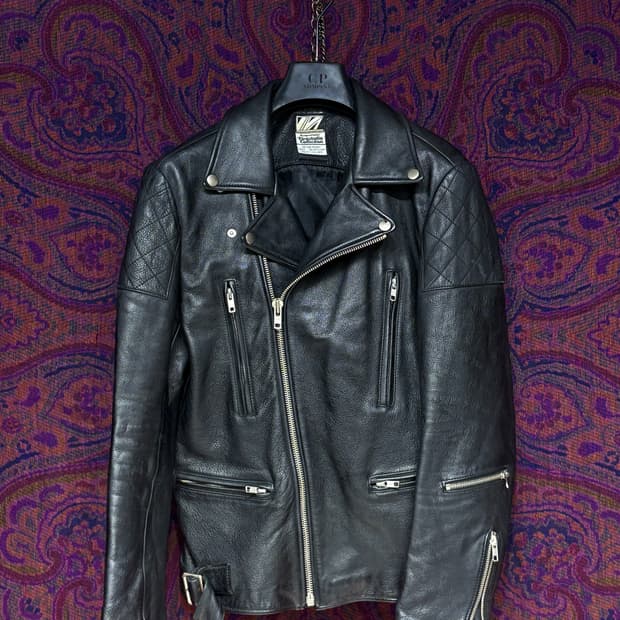 비바스튜디오 더블라이더 가죽자켓 