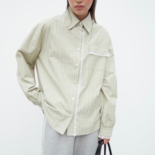 졸리레이드 Frannie oversized shirt 