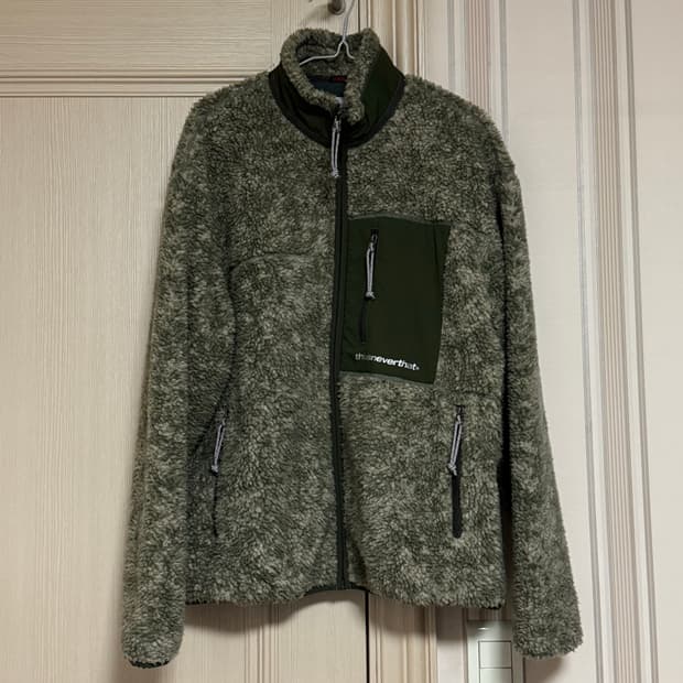 M 디스이즈네버댓 쉐르파 플리스 자켓 올리브