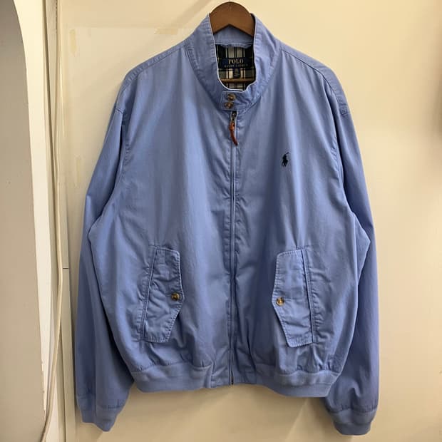 N255 폴로 블루종 해링턴 자켓